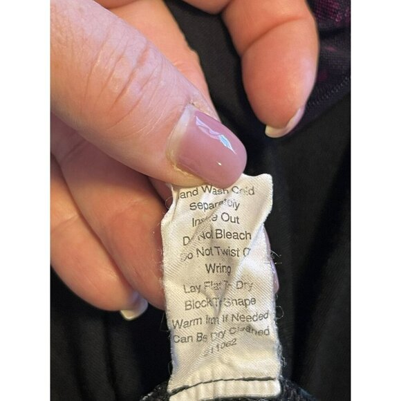 Cabi Heart of Love Mesh Overlay Racerback Tank Sleeveless Top S Purple blue #559 - Picture 5 of 6